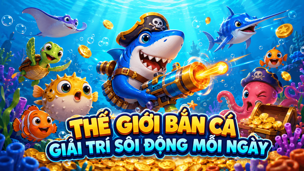 THẾ GIỚI BẮN CÁGIẢI TRÍ SÔI ĐỘNG MỖI NGÀY