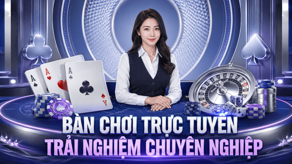 BÀN CHƠI TRỰC TUYẾNTRẢI NGHIỆM CHUYÊN NGHIỆP