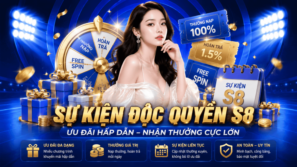 KHÁM PHÁ CHƯƠNG TRÌNH KHUYẾN MÃI S8,NHIỀU SỰ KIỆN HẤP DẪN – ƯU ĐÃI LIÊN TỤC – QUÀ TẶNG GIÁ TRỊ