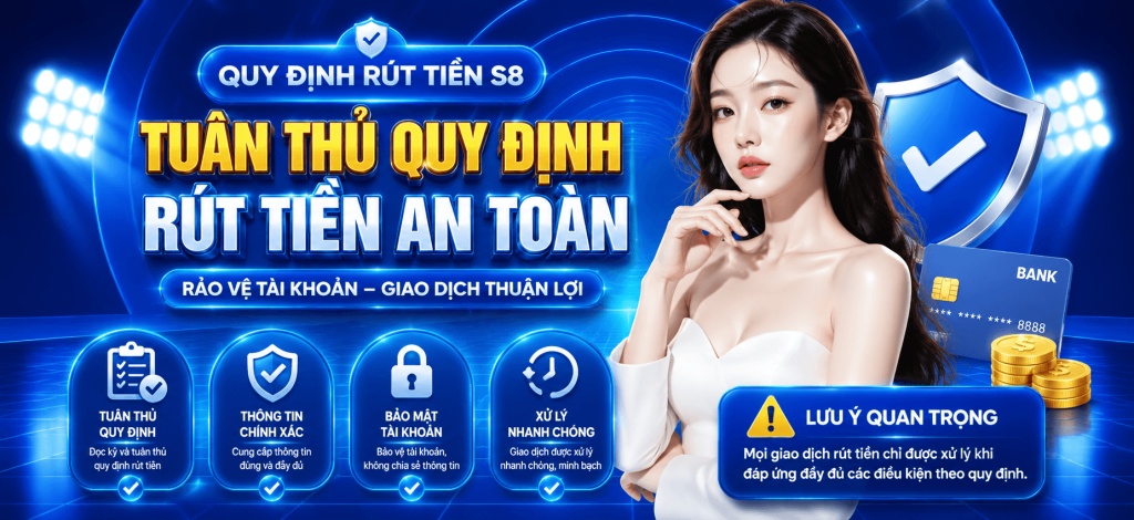 HƯỚNG DẪN RÚT TIỀN AN TOÀN,QUY TRÌNH MINH BẠCH – BẢO MẬT THÔNG TIN – HỖ TRỢ KỊP THỜI